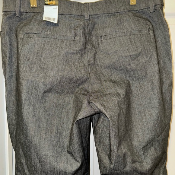 NWT Lee Gray Wide Leg Pants Tailored and Sophisticated - Picture 5 of 11